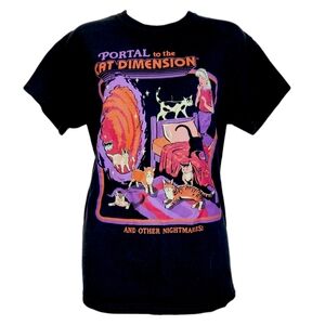 Portal to the Cat Dimension Graphic Tee